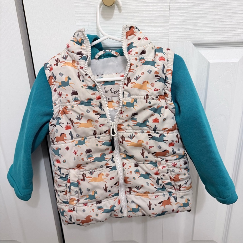 Cedar Rose Toddler Horse Jacket